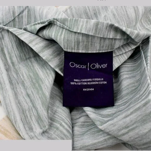 Oscar Oliver New York City Vince FULL / QUEEN Duvet Cover ONLY Aqua - Picture 4 of 12